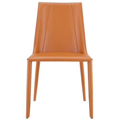 Casey Leatherette Side Chair