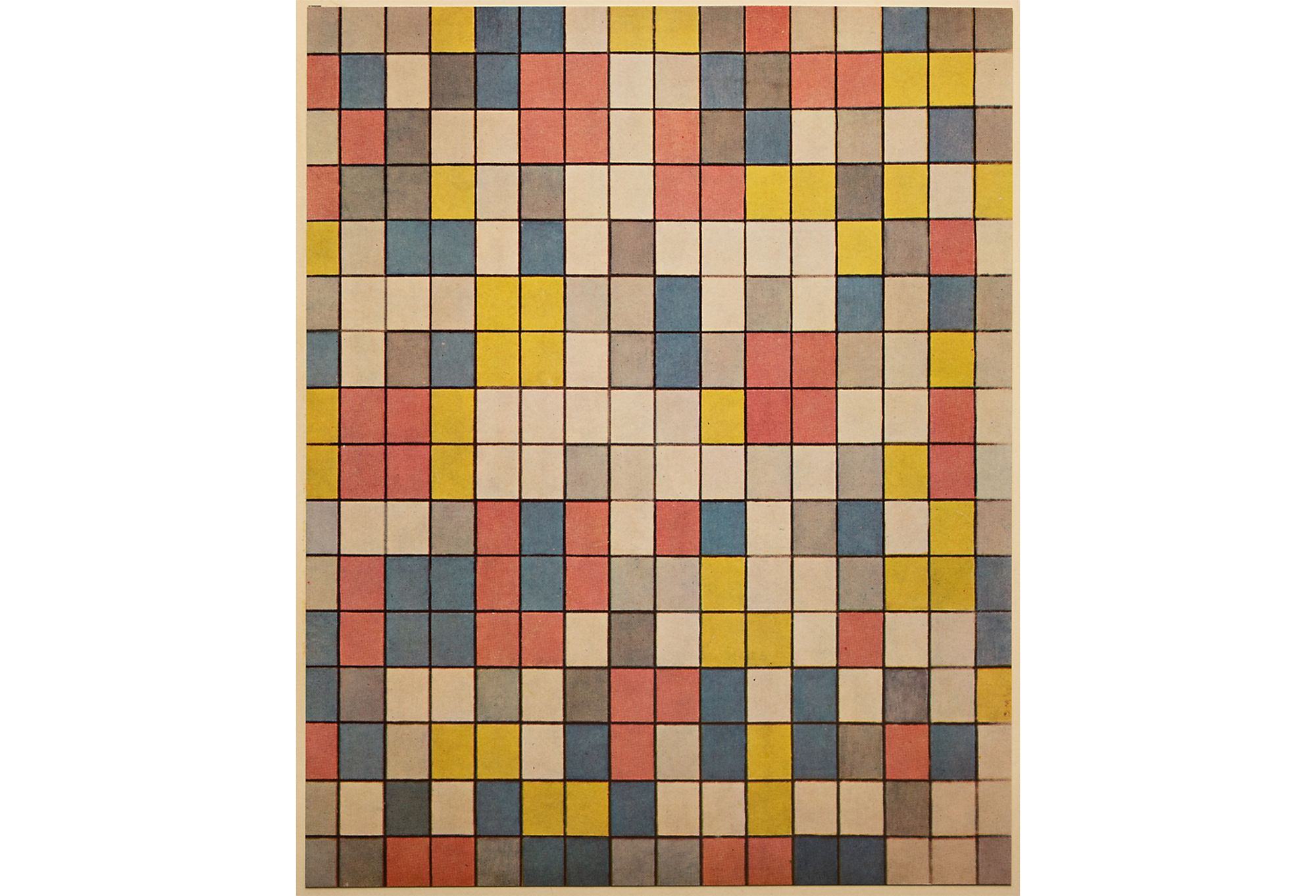 Mondrian, Composition in Bright Colors~P77626762