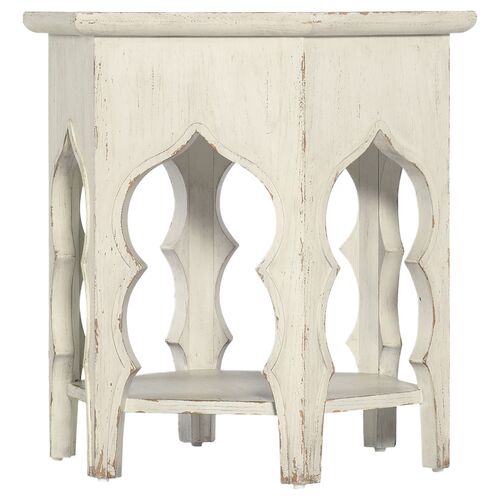 Americana Hexagon End Table