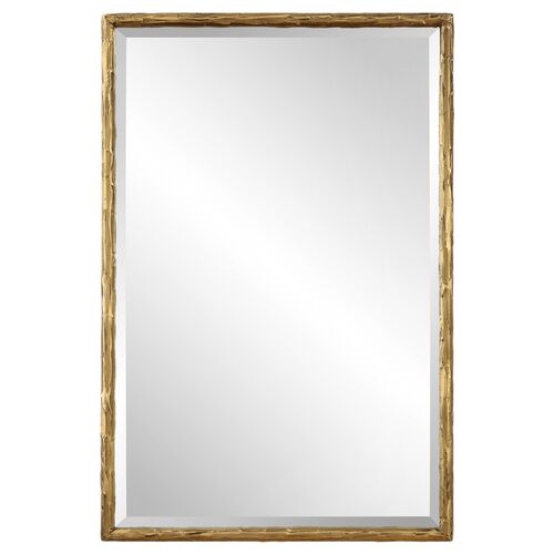 Renée Vanity Wall Mirror, Gold