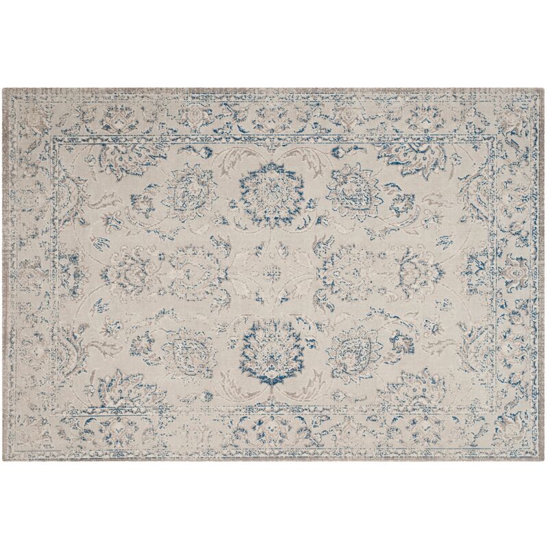 Wales Rug, Gray/Blue