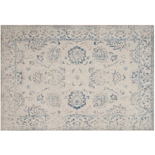 Wales Rug, Gray/Blue~P46208248