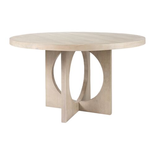 Liesl 54" Round Wood Dining Table Liesl 54" Round Wood Dining Table