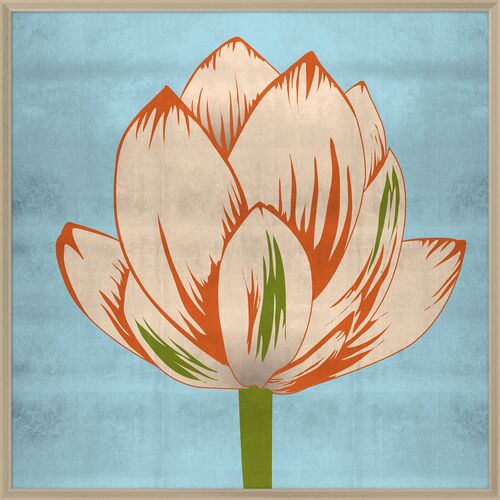 Lillian August, Lotus Entertain You 3, 39.25" x 39.25" Lillian August, Lotus Entertain You 3, 39.25" x 39.25"