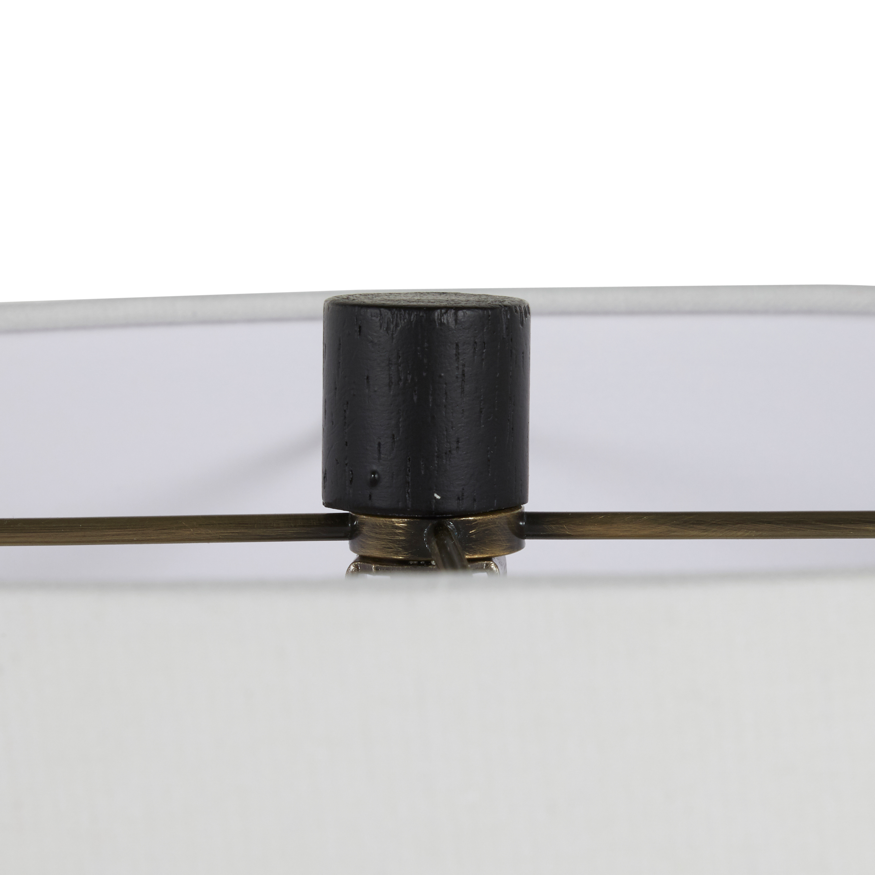 Maddox Table Lamp, Plaster Black | One Kings Lane