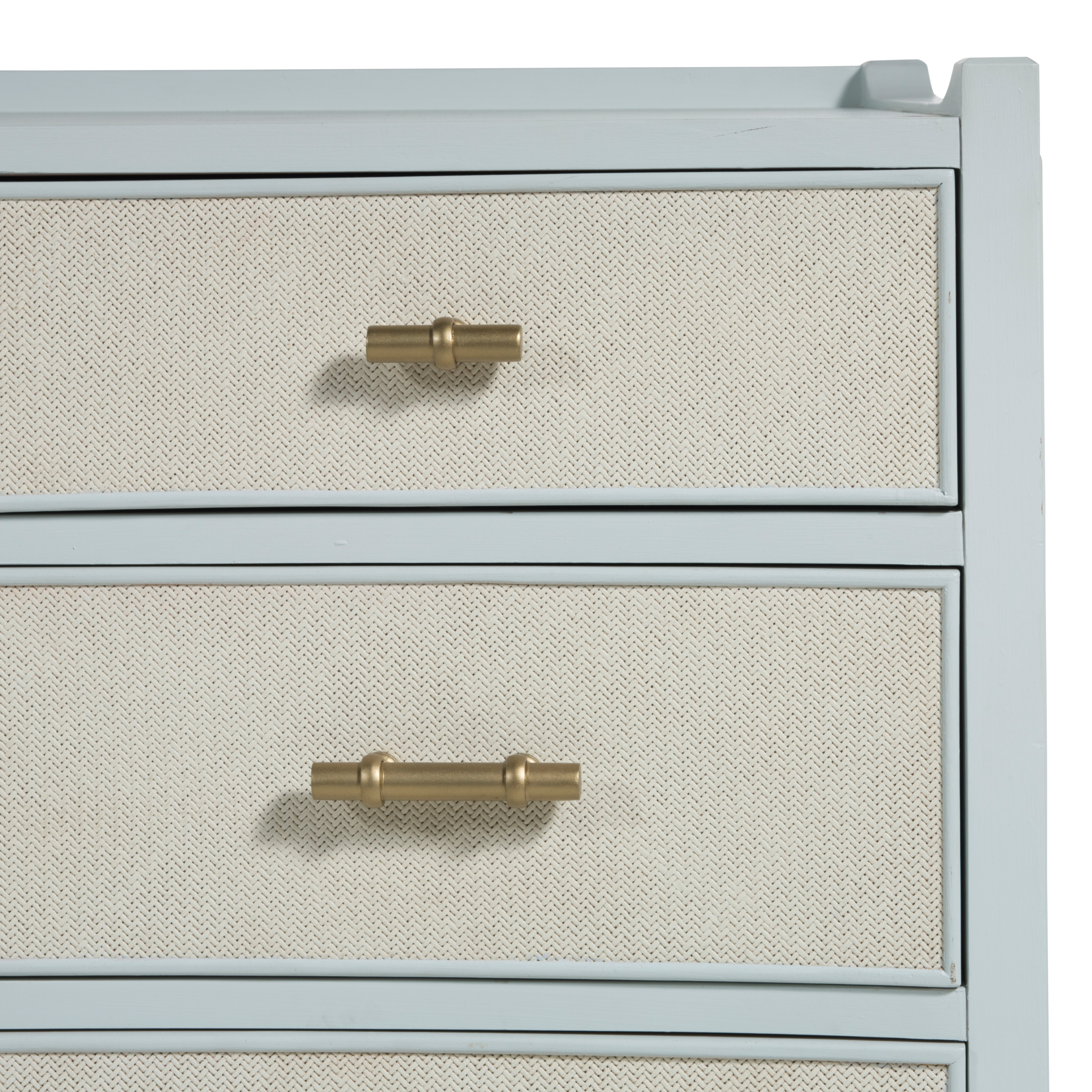 Jane Seagrass Chest, Sky Blue | One Kings Lane