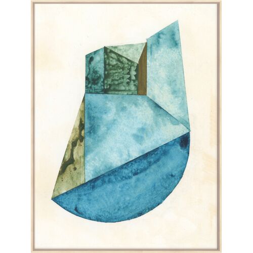 Blue Motel Room 2 Painting, 24" x 32" Blue Motel Room 2 Painting, 24" x 32"