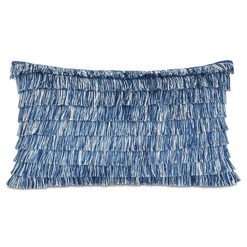 Faye Lumbar Outdoor Pillow, Sail Blue~P77610103