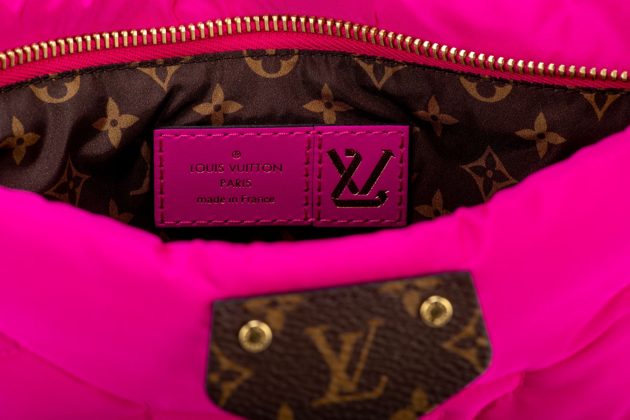 Louis Vuitton Scuba MM Tote Fuchsia Pink