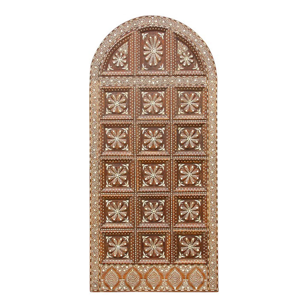 Indo-Portuguese Inlaid Arched Door~P77647050