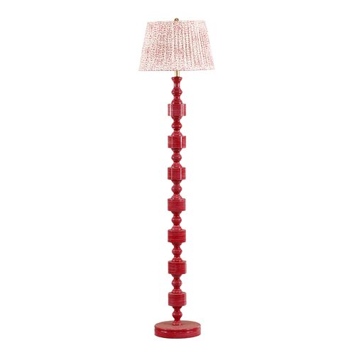Elarin Spotted Floor Lamp, Pink Elarin Spotted Floor Lamp, Pink