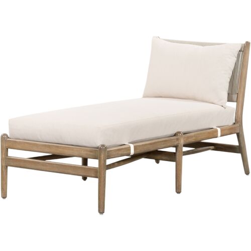 Maria Outdoor Chaise, Natural~P77628217