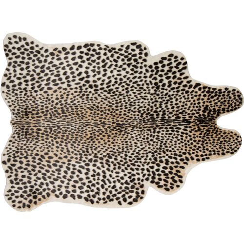 5'x8' Acadia Cheetah Faux-Hide Rug, Brown/Multi~P64569161