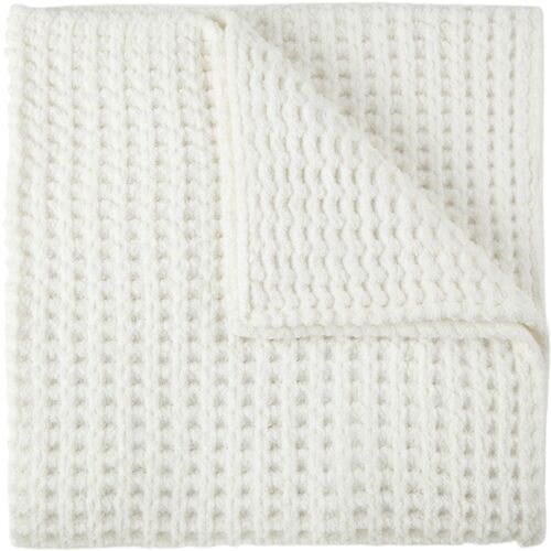 Cozy Waffle Knit Throw Blanket