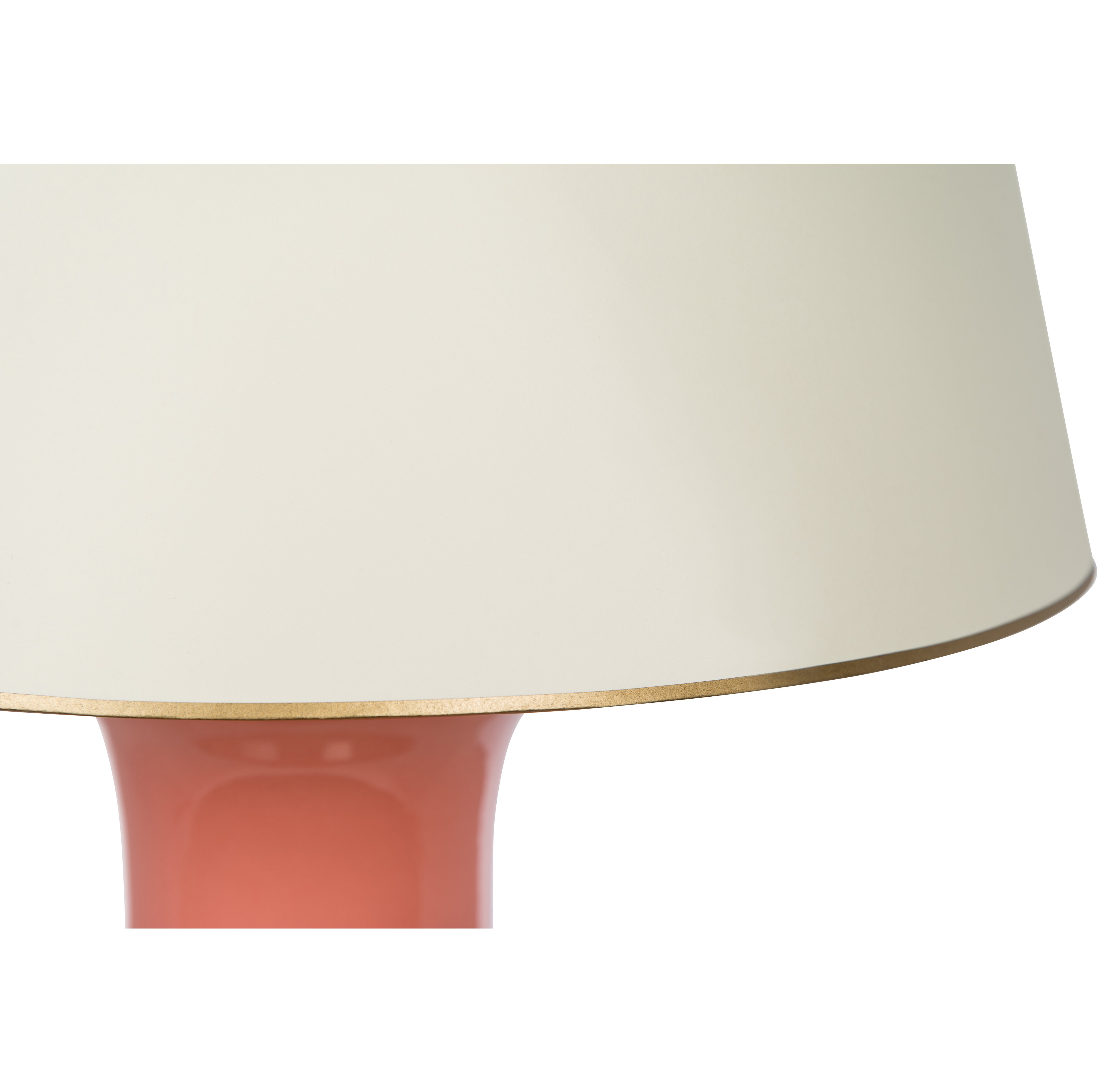 Coral fashion colored table lamps