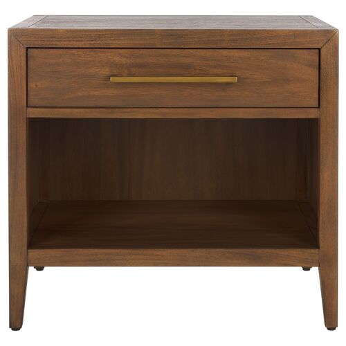 Romilly 1-Drawer Wood Nightstand Romilly 1-Drawer Wood Nightstand