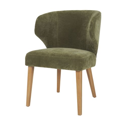 Weston Velvet Wingback Dining Chair Weston Velvet Wingback Dining Chair