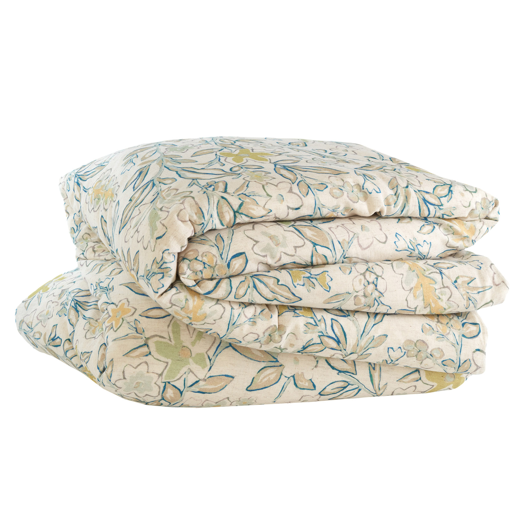 Macie Duvet Cover, Blue/Green Macie Duvet Cover, Blue/Green