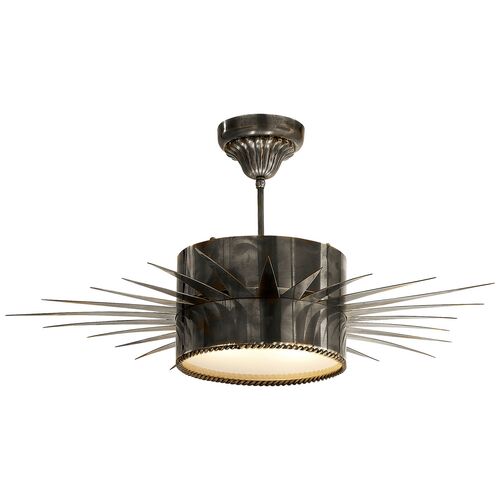 Soleil Large Semi-Flush Mount, Bronze~P76195266
