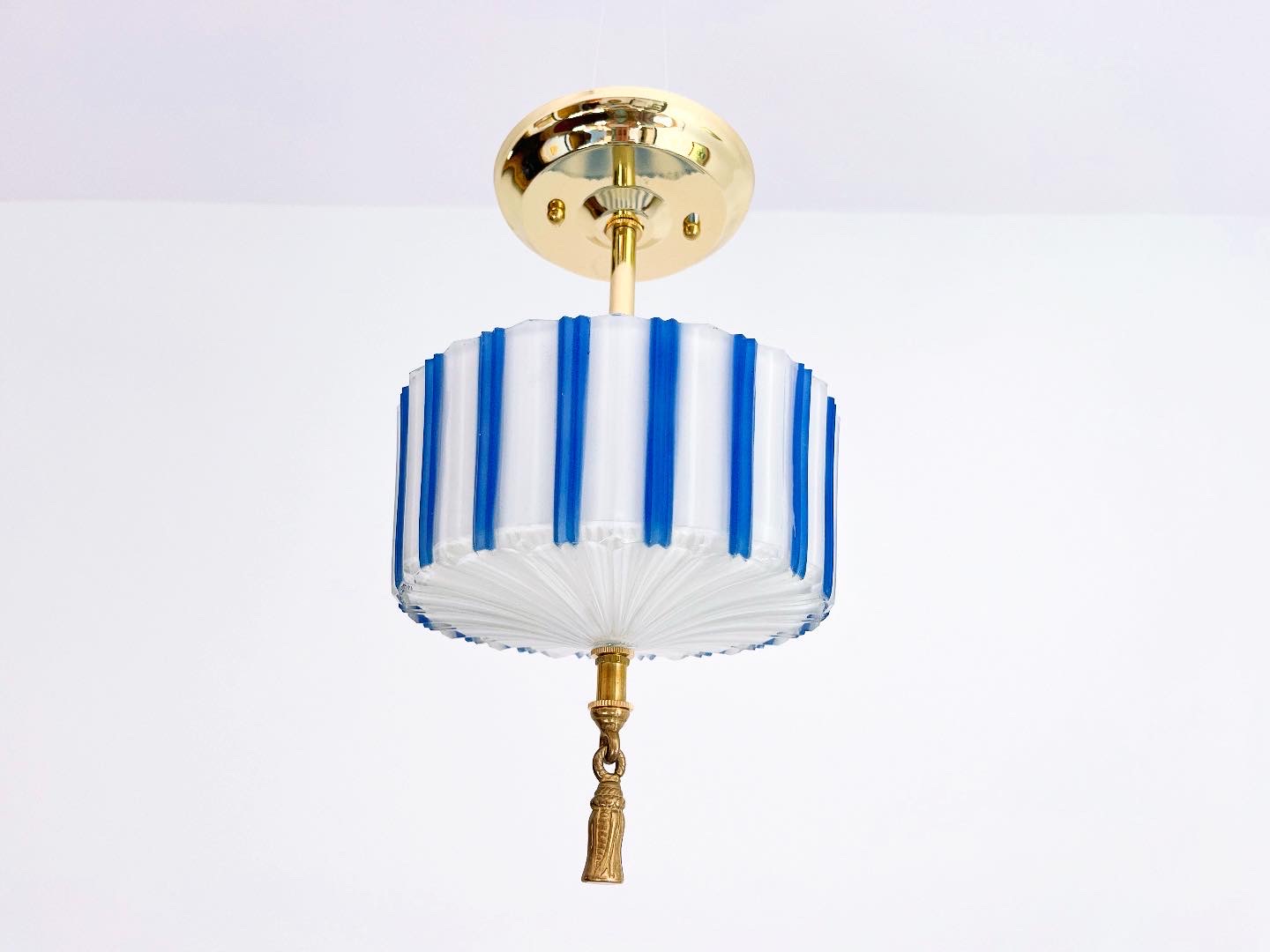 Tented Glass Ceiling Light~P77730995