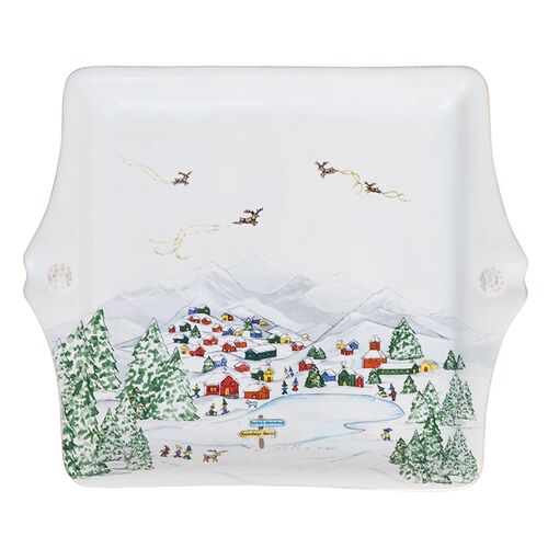 Berry & Thread North Pole 10" Cookie Tray, Multi