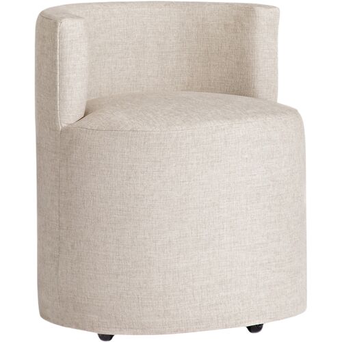 Serava Slipcover Dining Chair, Oatmeal Serava Slipcover Dining Chair, Oatmeal