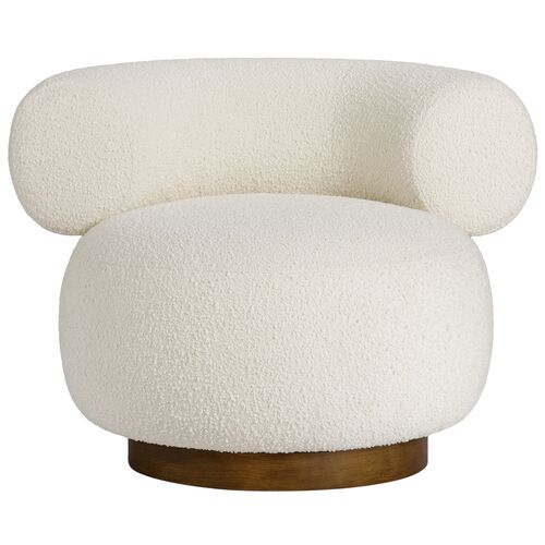 Quill Performance Bouclé Swivel Chair Quill Performance Bouclé Swivel Chair