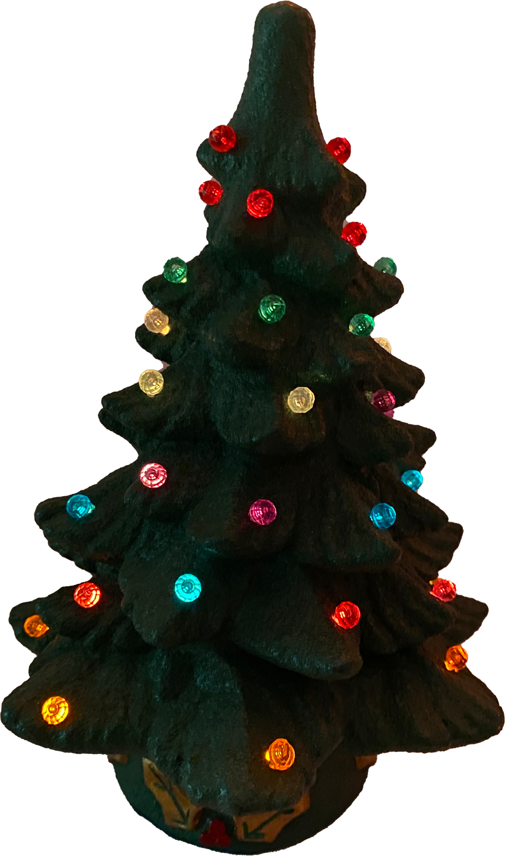 Multicolored Light Up Ceramic Tree~P77634308