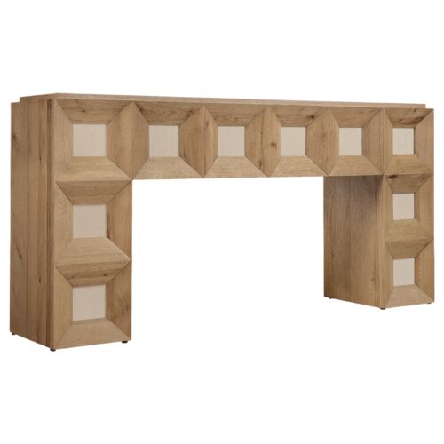 Commerce & Market Haven Console Table, Medium Wood