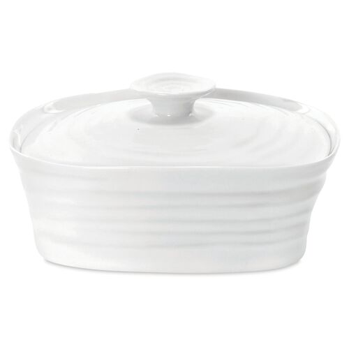 Sophie Conran Covered Butter Dish, White~P15140917