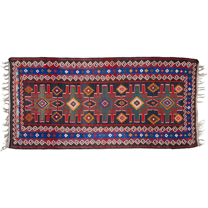 Vintage Armenian Folk Rug