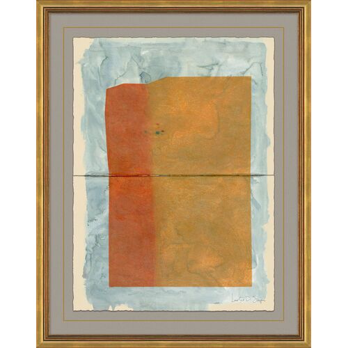 Leslie Snipes, Texture & Form Color Study III Painting