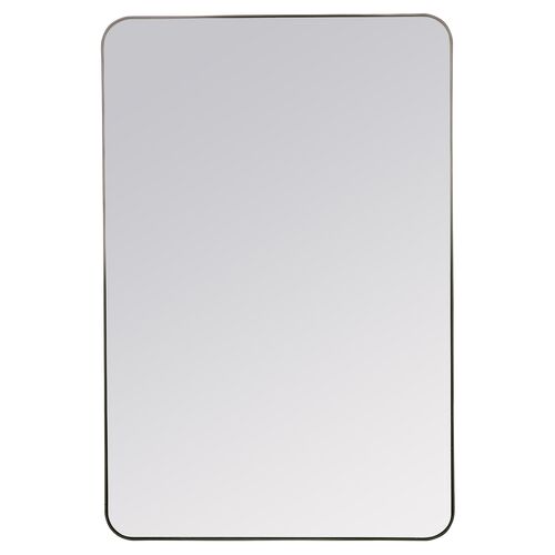 Franco Wall Mirror, Matte Black~P77443806