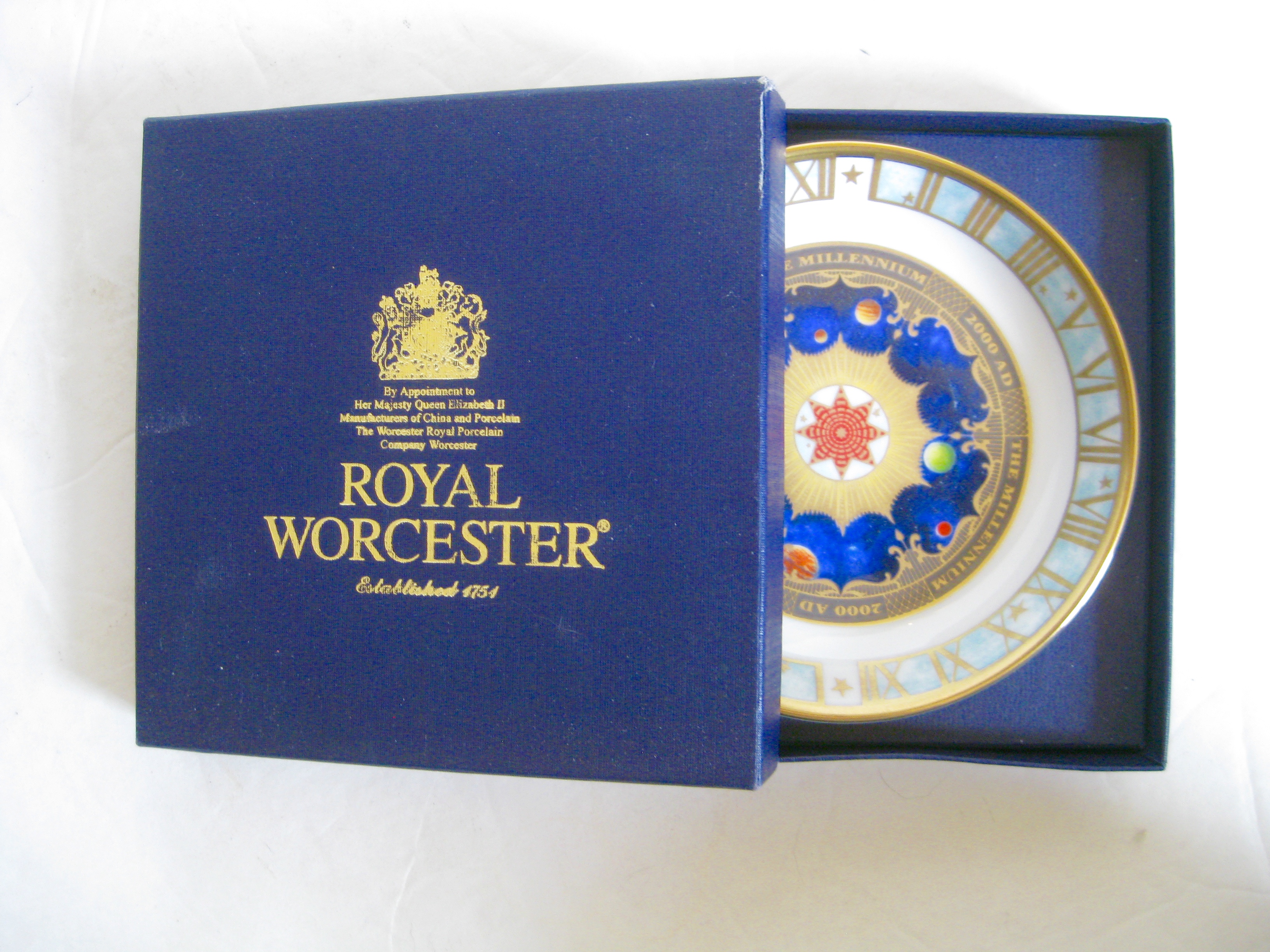 Royal Worcester Millennium Tray w/Box~P77587782