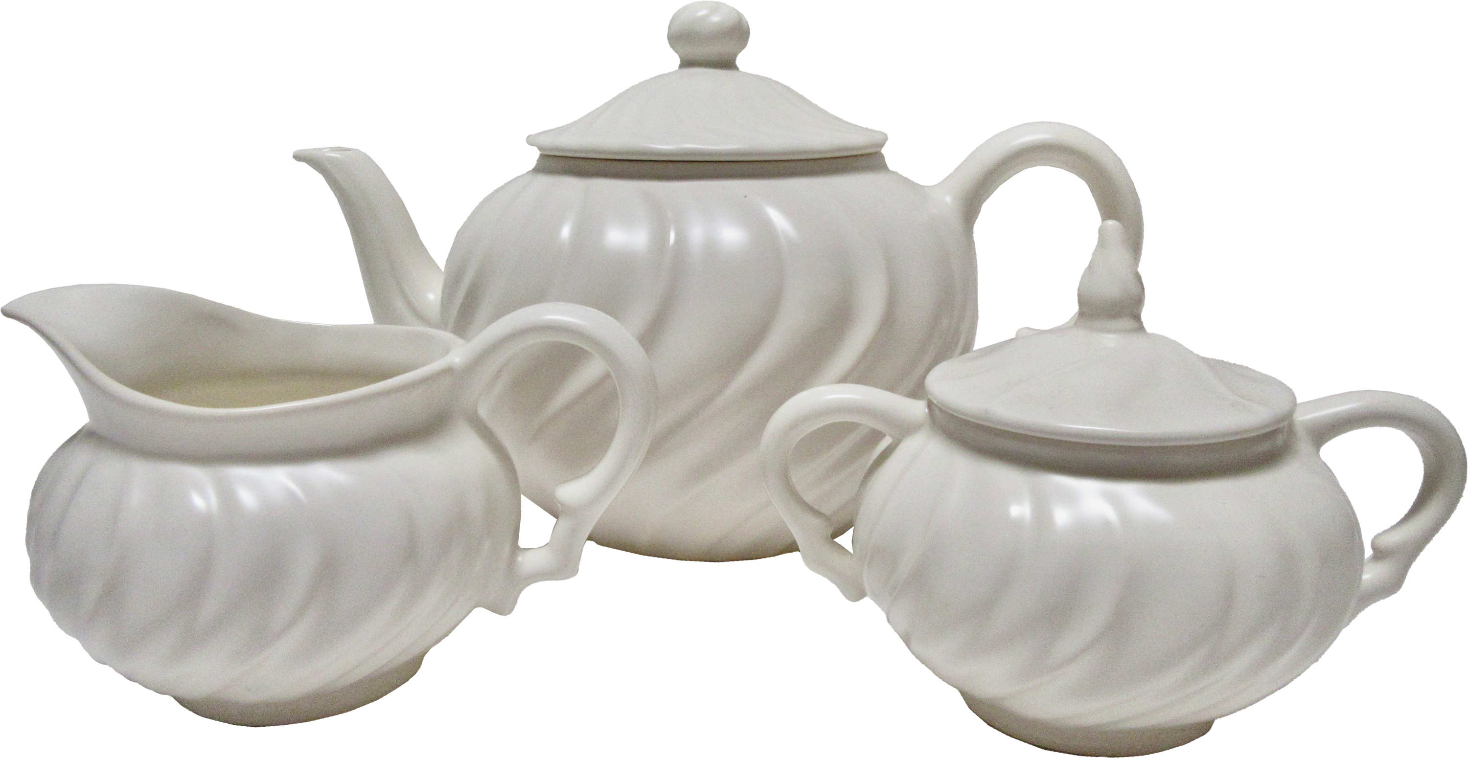 1940s California Pottery Tea Set~P77656361
