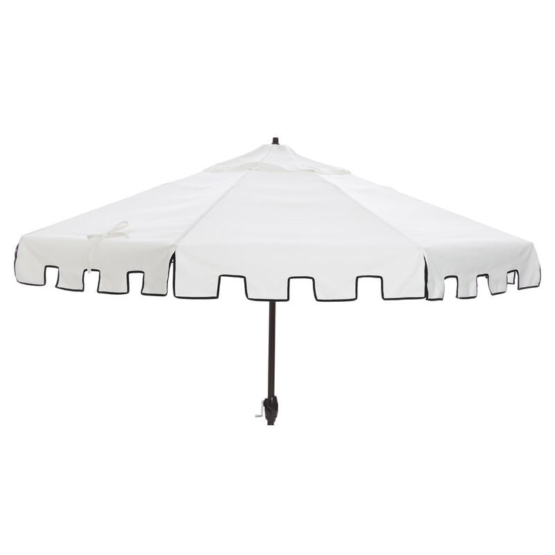 Nina Patio Umbrella, White