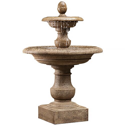 53" Caterina Fountain, Brownstone