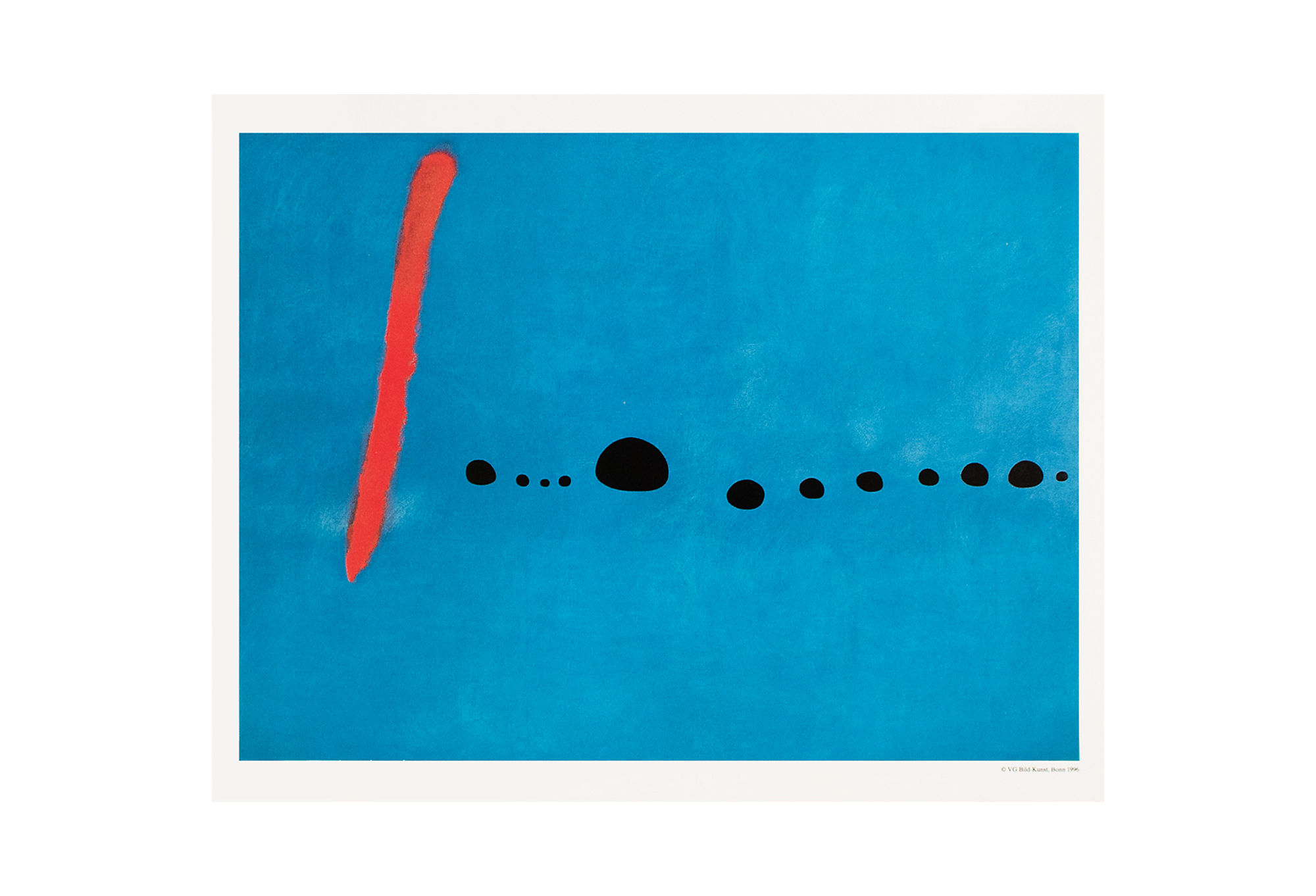 1996 Joan Miro, Blue II Poster~P77605622