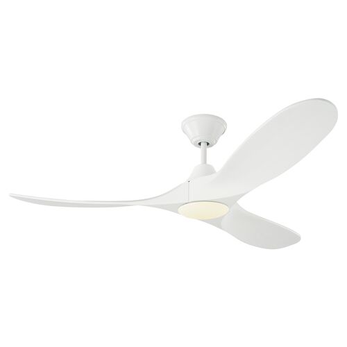 Maverick LED Ceiling Fan, Matte White~P77555221