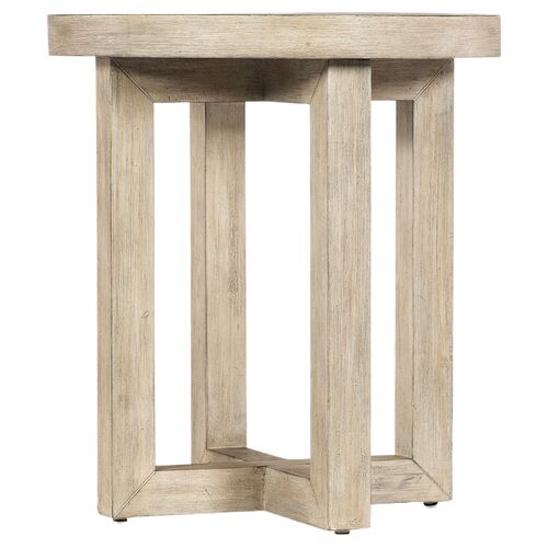 Commerce and Market Modern Side Table, Brown