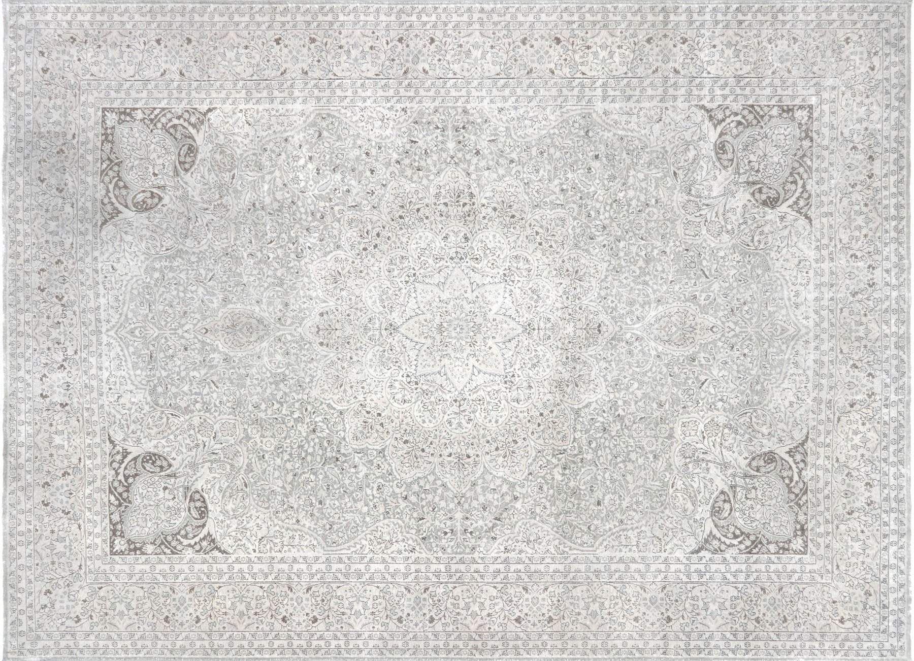 1960s Turkish Oushak Carpet, 8'7"x11'10"~P77600540