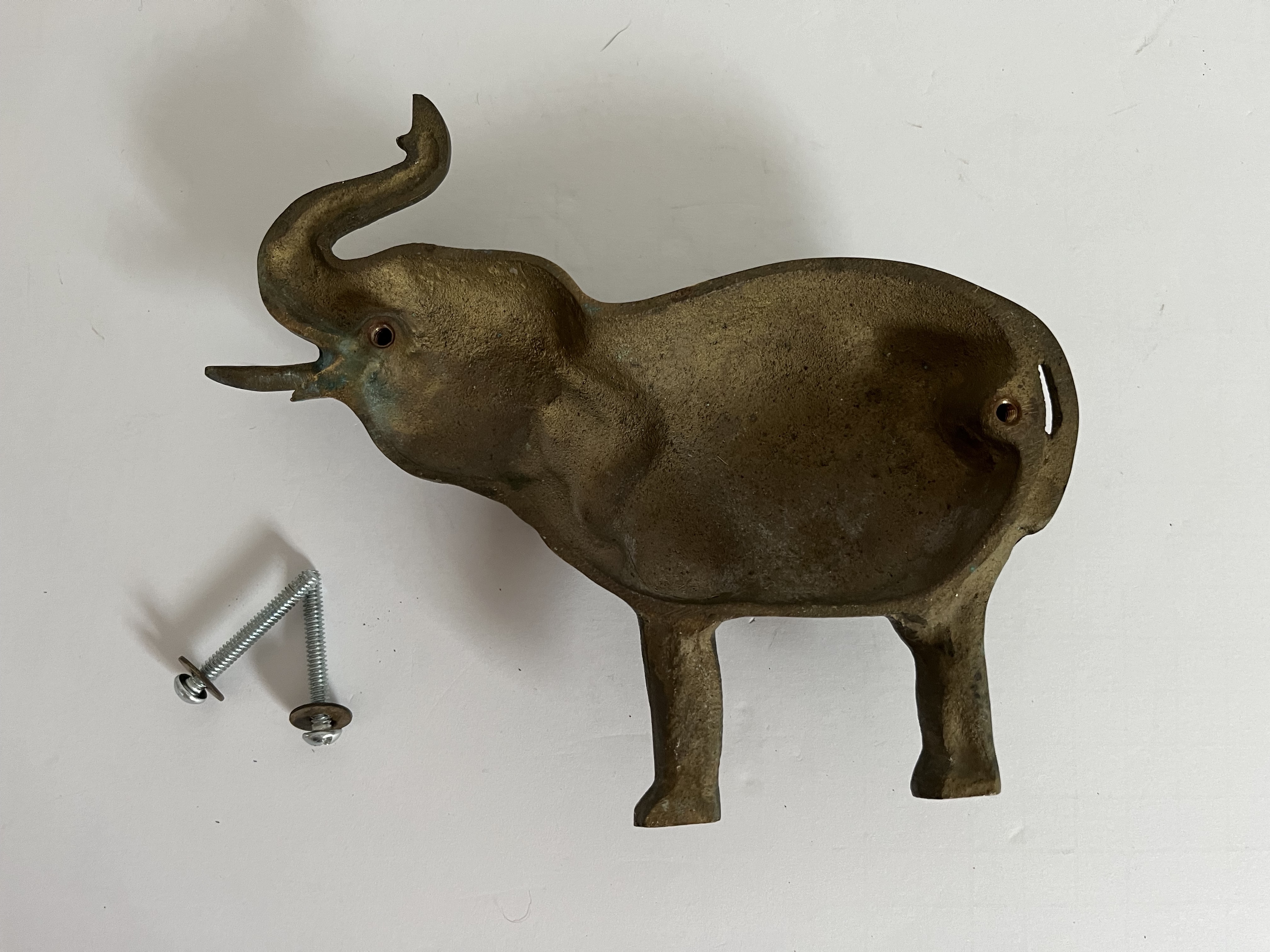 Midcentury Elephant Door Knocker~P77684316