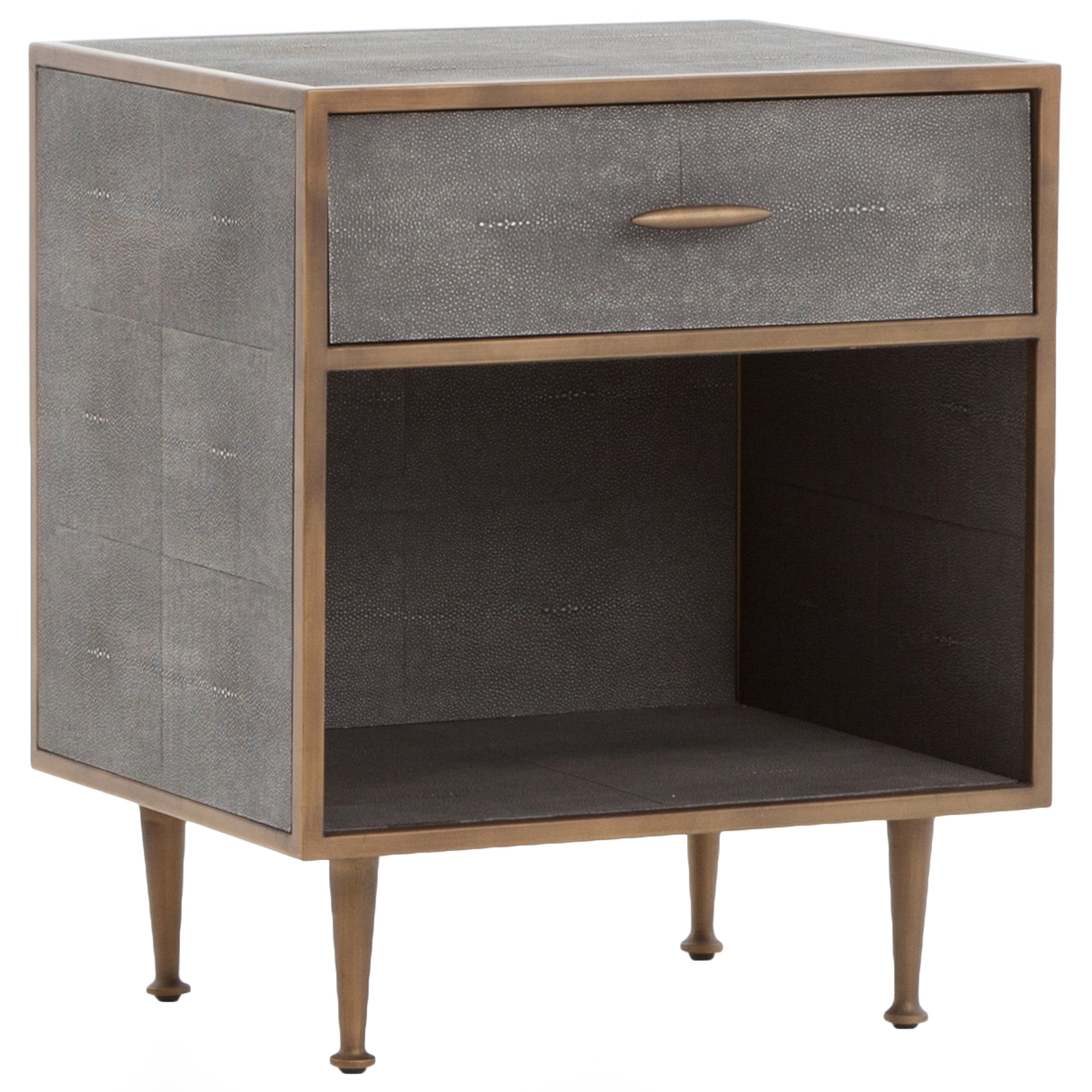 Anne Shagreen Nightstand | One Kings Lane