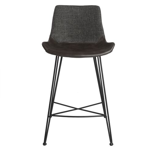 Metra Counter Stool, Gray