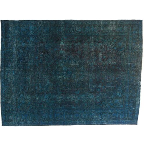 10'x13' Melanie Handmade Rug, Teal Blue~P77633814