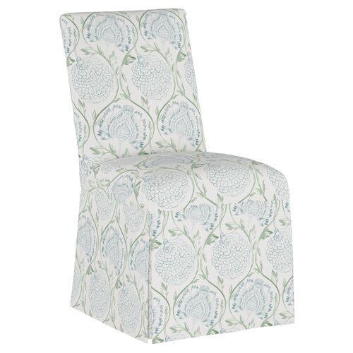 Owen Slipcover Side Chair, Ranjit Floral~P77584619