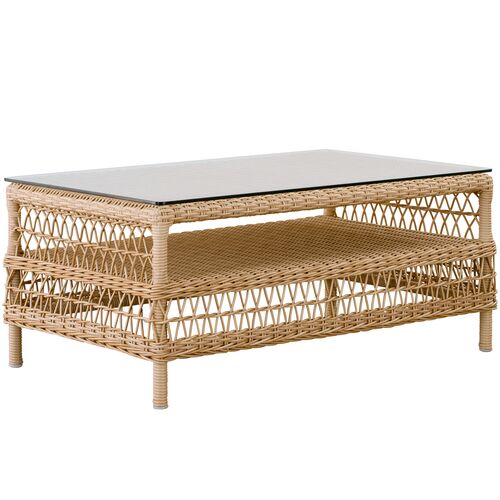 Hazel Outdoor Coffee Table, Natural