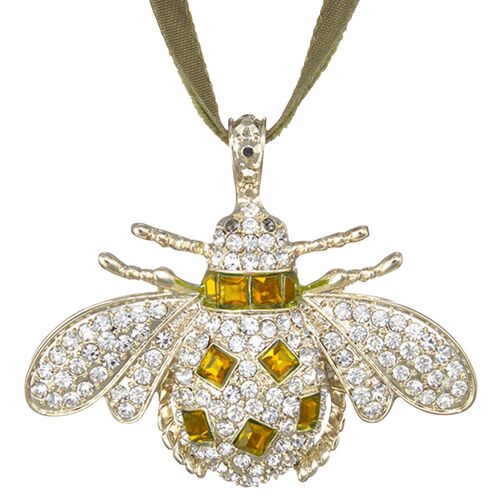 Classic Bee Ornament, Amber~P77504313