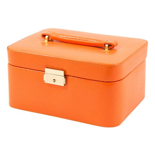 Leather Jewelry Box, Orange~P75770709