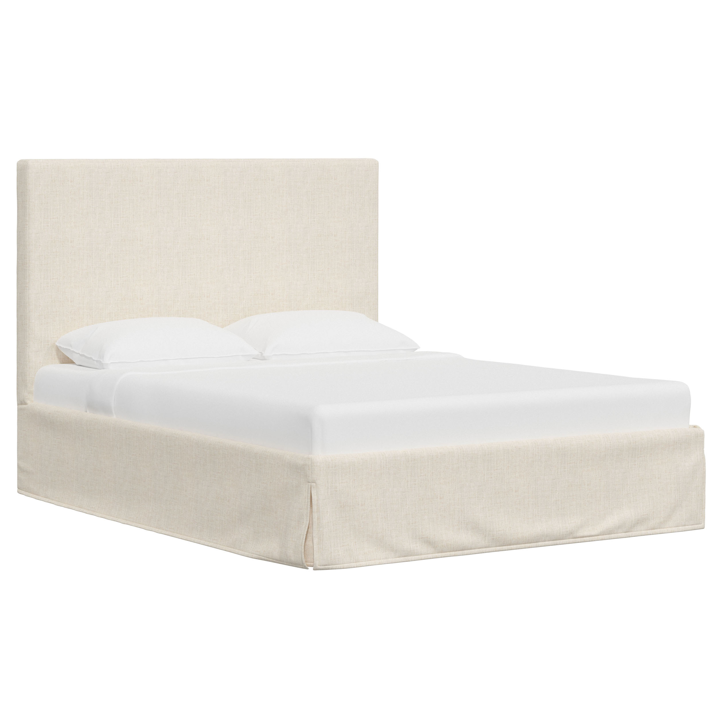 Juliet Slipcover Bed, Linen One Kings Lane